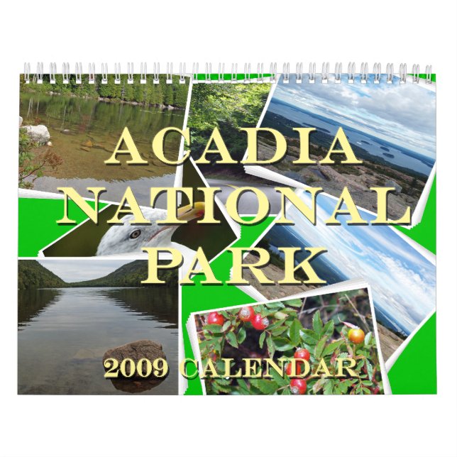 Kalender des Acadia-Nationalpark-2009 (Titelbild)