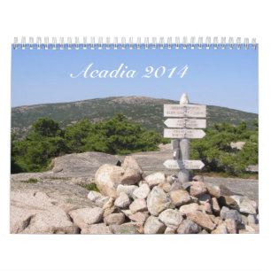 Kalender des Acadia-Nationalpark-2014