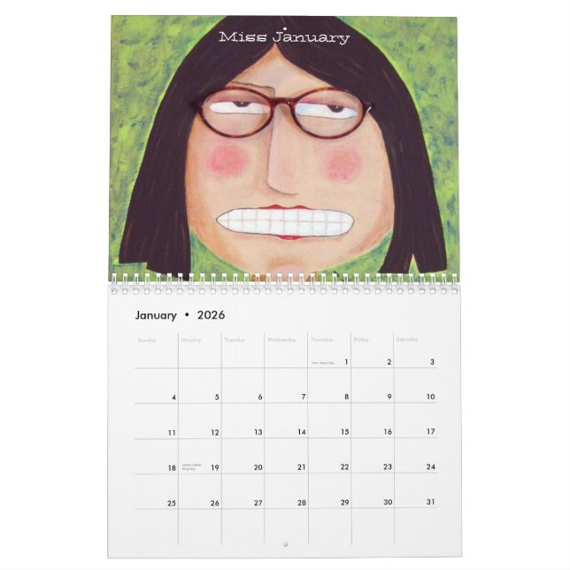 Kalender des Biddy-Gehirn-2012 (Jan 2026)