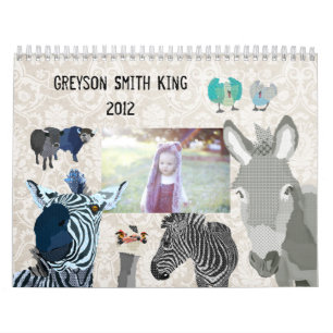 Kalender des Graus des Zoo-2012