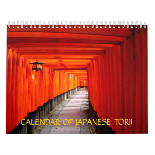 Kalender des Japaners Torii