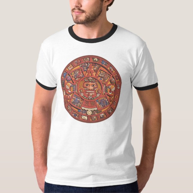 Kalender des Maya-AD2012 T-Shirt (Vorderseite)