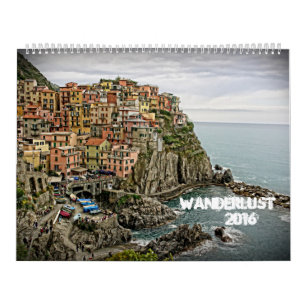 Kalender des Wanderlust-2016
