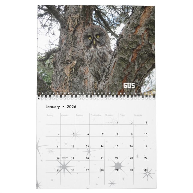 Kalender des WSU Raubvogel-Verein-2012 (Jan 2026)