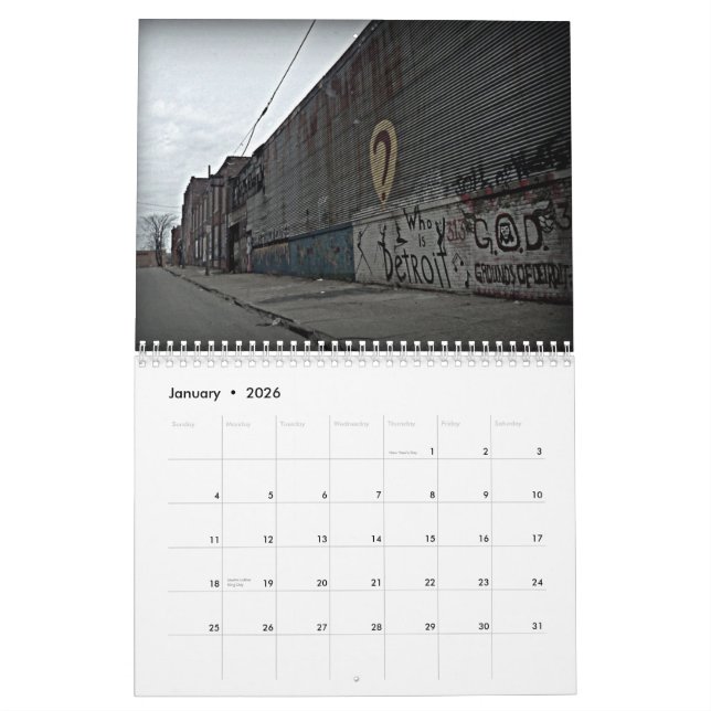 Kalender Detroits 2014 (Jan 2026)