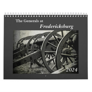 Kalender: Die Generäle im Fredericksburg Cale Kalender