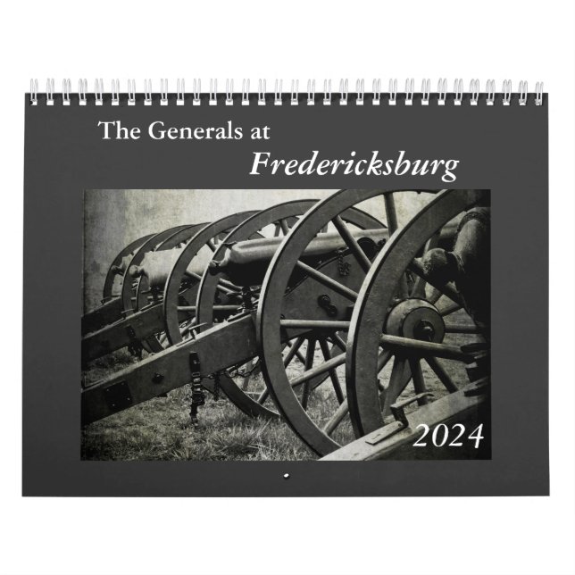 Kalender: Die Generäle im Fredericksburg Cale Kalender (Titelbild)