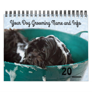 Kalender Dog Grooming Pet Store Company