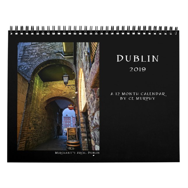 Kalender Dublins Irland 2019 (Titelbild)