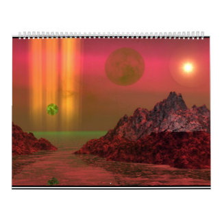 Kalender Fantasy-Landschaften