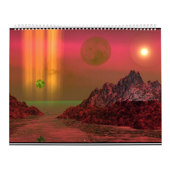 Kalender Fantasy-Landschaften (Titelbild)