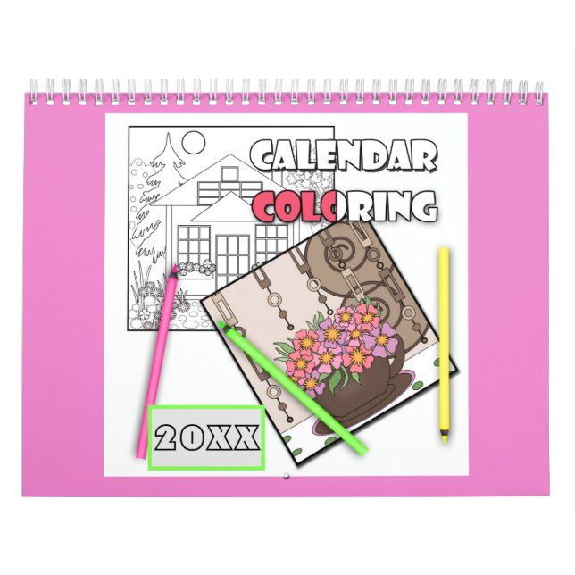 Kalender färben 20xx (Titelbild)