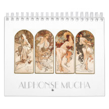 KALENDER : FINALE KUNST : ALPHONSE MUCHA