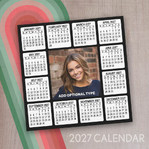 Kalender - Foto im Zentrum der Ferienkarte