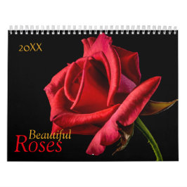 Kalender für benutzerdefinierte Rose | Bearbeitbar