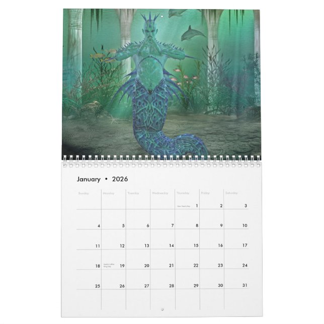 Kalender für Freunde der Fantasie (Jan 2026)