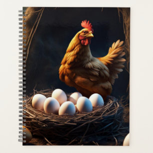 Kalender für Hühnereier Planer