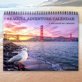 Kalender für künstlerische Seagull