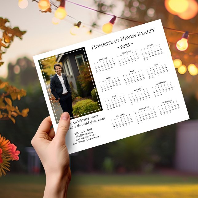 Kalender für magnetisches Foto in Unternehmen 2025 Magnetkarte (Von Creator hochgeladen)