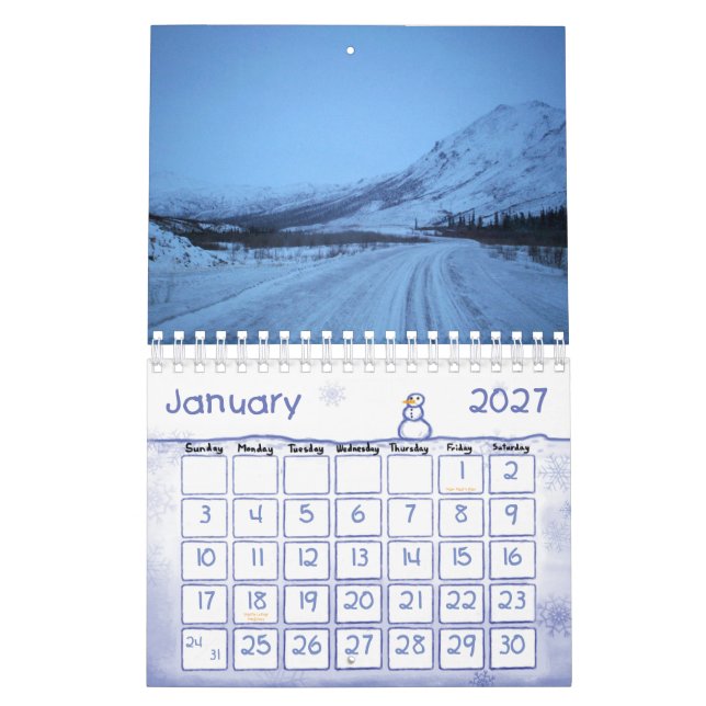 Kalender für Natur und Landschaften 2012 (Jan 2027)