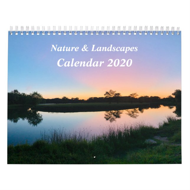 Kalender für Natur und Landschaften 2020 (Titelbild)