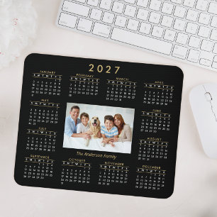 Kalender für Personalisierte benutzerdefinierte Fo Mousepad
