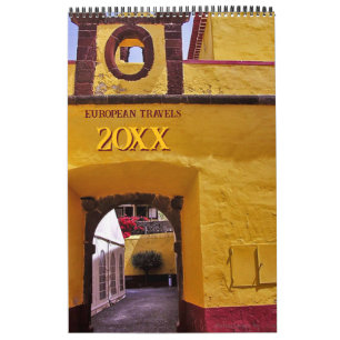 Kalender für Reisefotografie in Europa