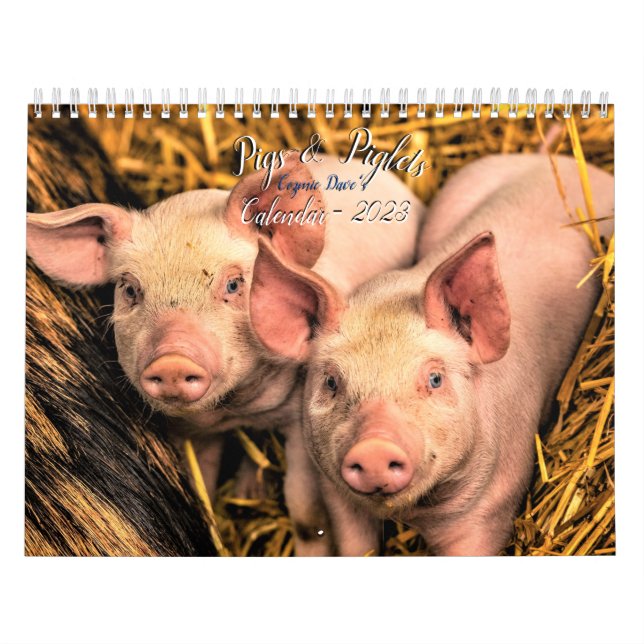 Kalender für Schweine und Ferkel - 2023 (Titelbild)