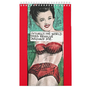 KALENDER GEFÜLLT MIT BAD GIRL ART