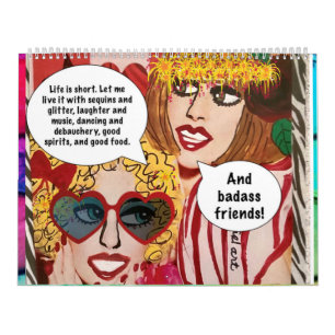KALENDER GEFÜLLT MIT BAD GIRL ART