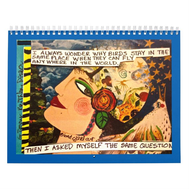 KALENDER GEFÜLLT MIT SCHLECHTER MÄDCHEN-KUNST (Titelbild)