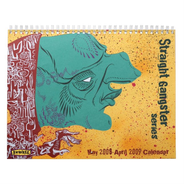 Kalender-gerader Gangster Andy Howell Kalender (Titelbild)