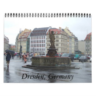 Kalender-großes deutsches Geschenk Dresdens Kalender