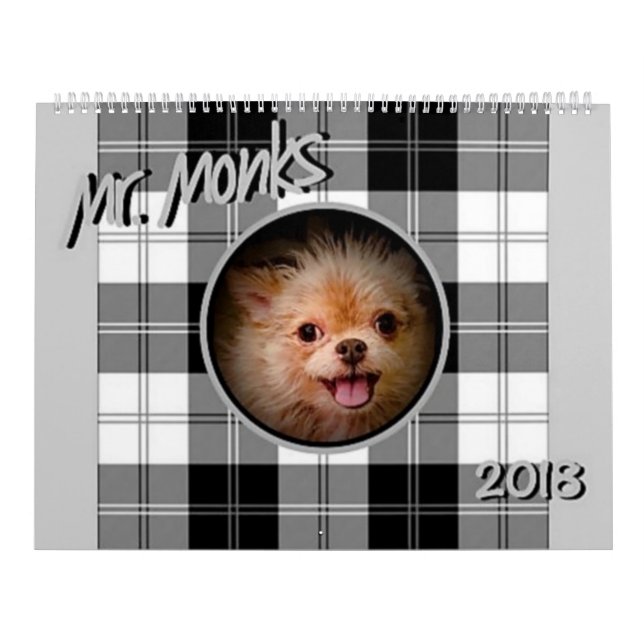 Kalender Herr-Monks 2018 (Titelbild)