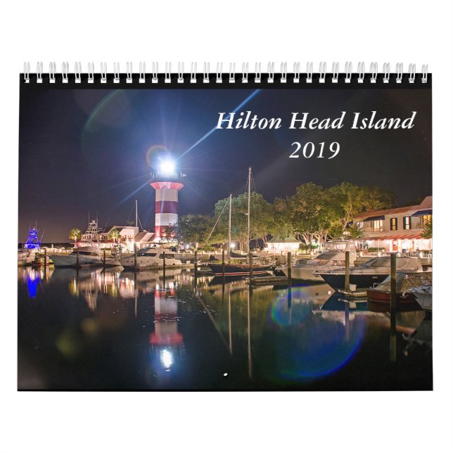 Kalender Hilton Head Island 2019 (Titelbild)