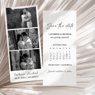 Kalender Hochzeit Fotoautomaten Streifenrahmen  Sp Save The Date