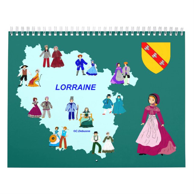 Kalender in Lothringen, Frankreich (Titelbild)