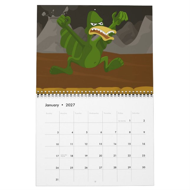 Kalender JakeWozniak.com 2013 (Jan 2027)