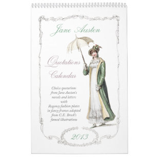 Kalender Jane Austen-Zitat-2013