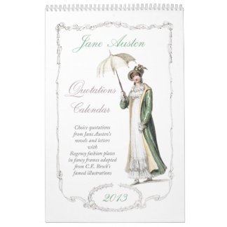Kalender Jane Austen-Zitat-2013