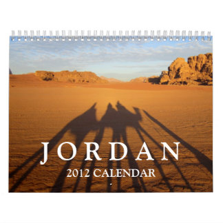 Kalender Jordaniens 2012