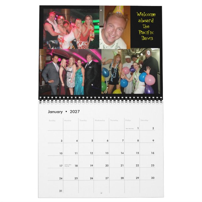 Kalender-Jungen Kalender (Jan 2027)