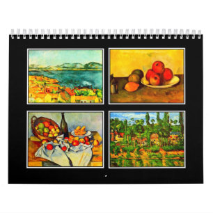 Kalender-Klassiker/Vintage-Paul Cezanne Kalender