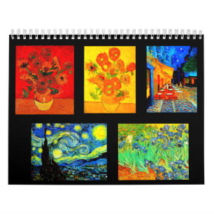 Kalender-Klassiker/Vintage-Vincent Van Gogh Kalender