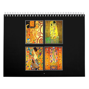 Kalender-Klassisch/Vintag-Gustav Klimt Kalender