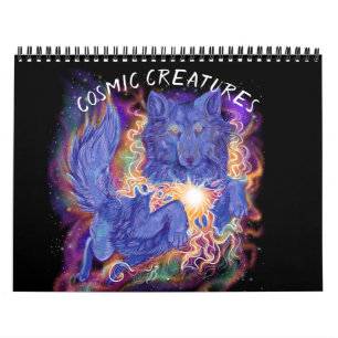 Kalender kosmischer Kreaturen