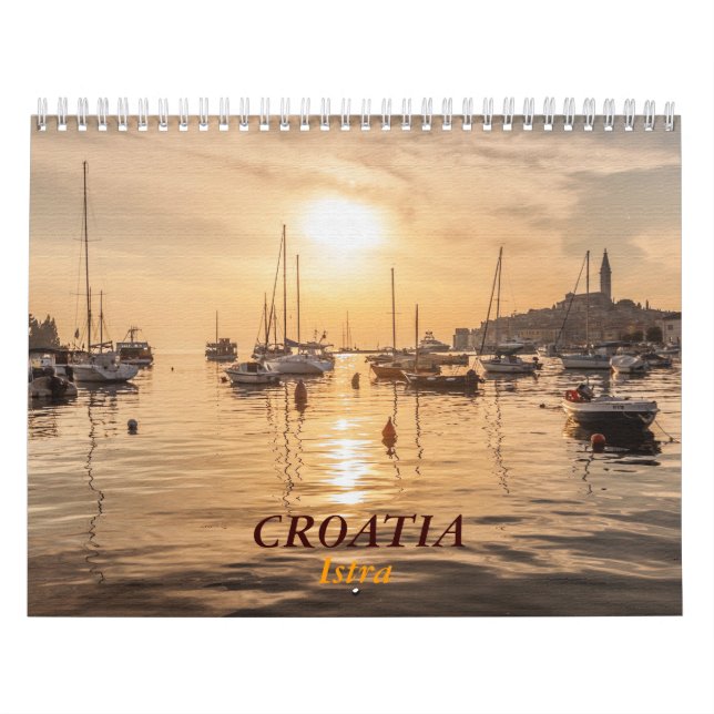 Kalender Kroatiens Istra texturiert (Titelbild)