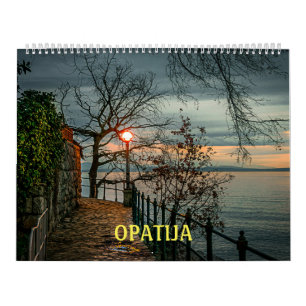 Kalender Kroatiens Opatija