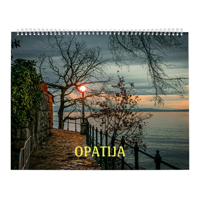 Kalender Kroatiens Opatija (Titelbild)