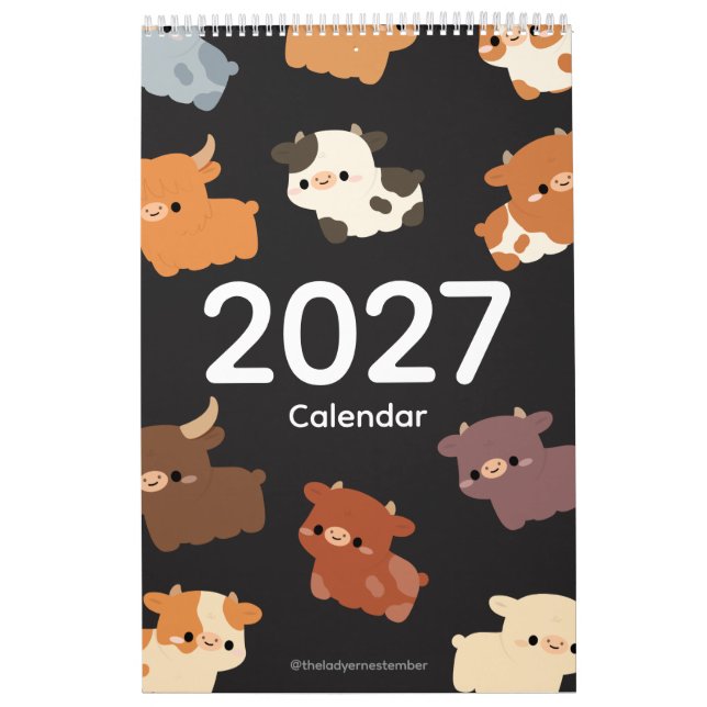 Kalender Kuh 2027 (Titelbild)